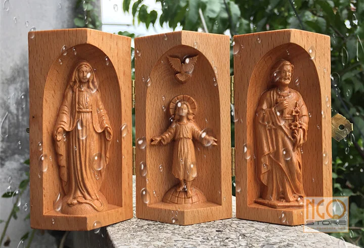 bàn thờ công giáo mini