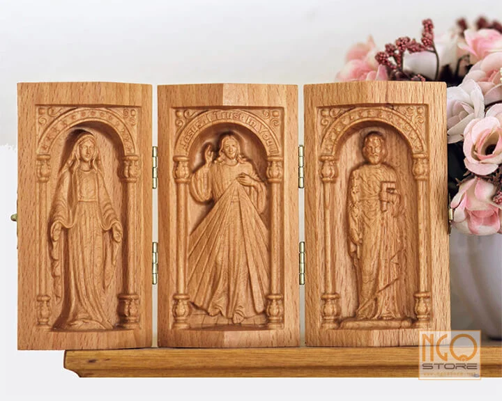 bàn thờ công giáo mini gấp gọn