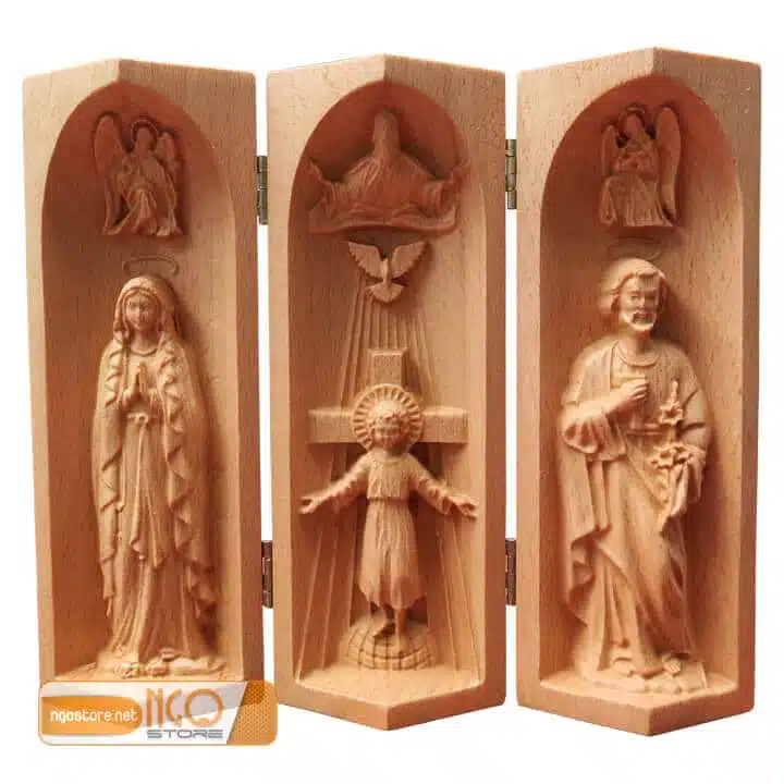 bàn thờ công giáo mini gấp gọn