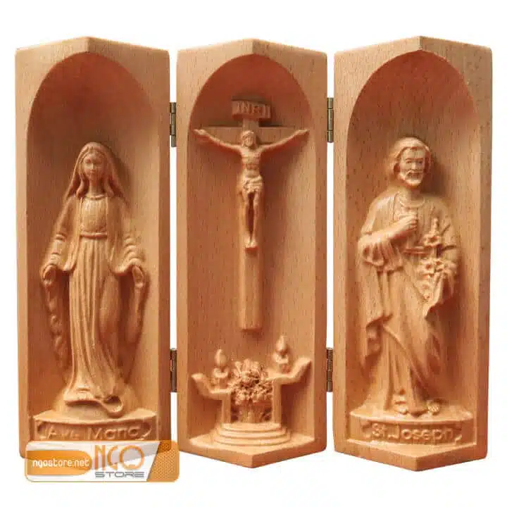 bàn thờ công giáo mini gấp gọn