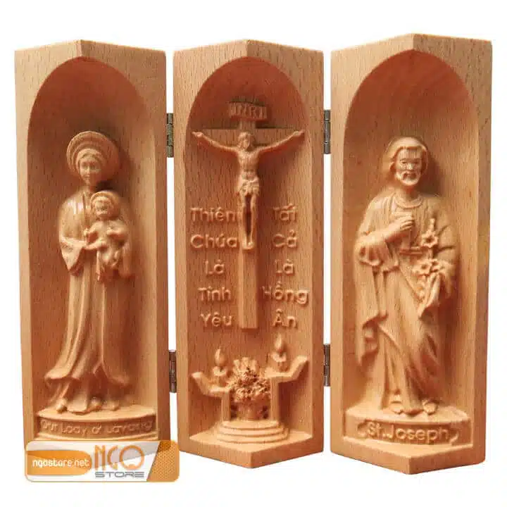 bàn thờ công giáo mini gấp gọn