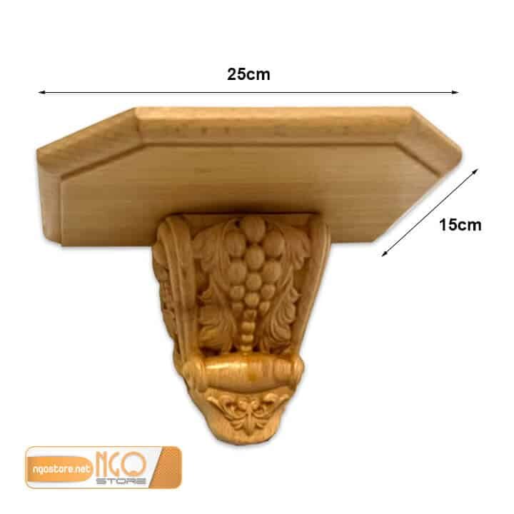 kệ gỗ bàn thờ công giáo treo tường