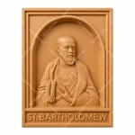 Tranh gỗ Thánh Batôlômêô Tông đồ