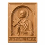 Tranh gỗ Thánh Martin de Porres