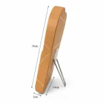 Tượng gỗ để bàn Thánh Phaolô - Mẫu trái tim - Ảnh 3
