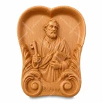 Tượng gỗ Thánh Phêrô - Mẫu trái tim