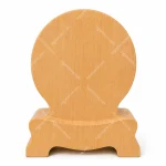 Tượng gỗ Đức Maria Mẹ Thiên Chúa - Mẫu tròn - Ảnh 3